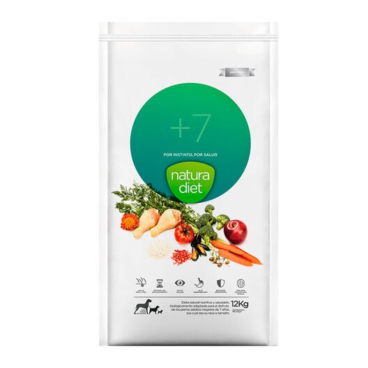 Natura Diet Pienso para Perros Senior +7