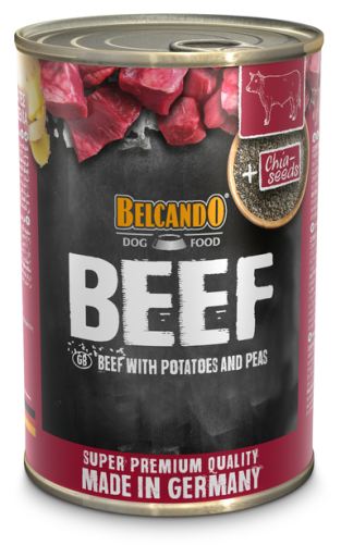 Lata ternera, papa y guisantes 400g / Belcando