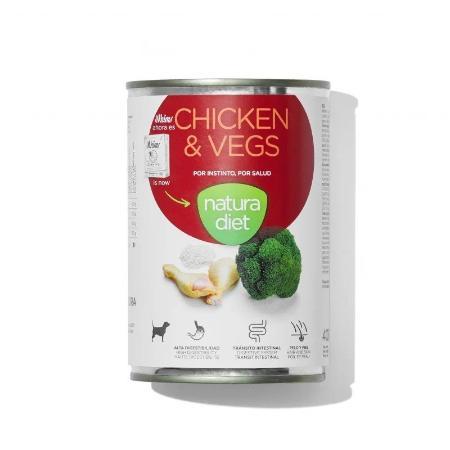 Natura Diet Pollo y Verduras para Perros 400g