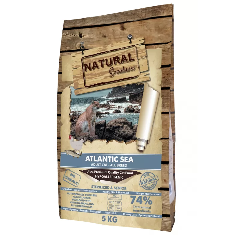 Natural Greatness Pienso Atlantic Sea para Gatos