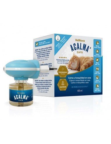 VetNova Acalma Cats difusor  + recambio. 48ml