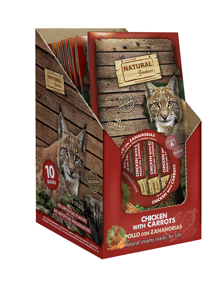 Natural Greatness Crema de Pollo con Zanahorias 56gr