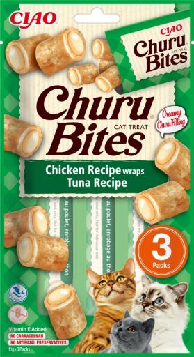 Churu cat bites receta atún