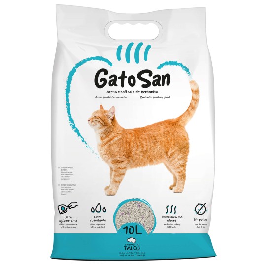 Arena GatoSan Talco 10l