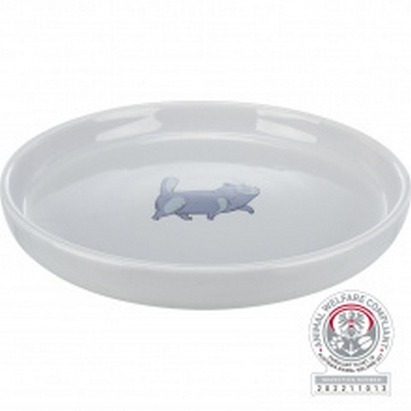 Trixie Comedero de cerámica 0,6L 23cm Gris