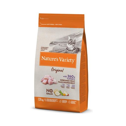 Nature's Variety No grain Sterilized Pavo 1.25kg
