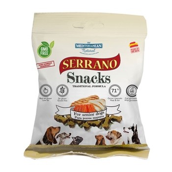 Snack serrano senior pollo. / Mediterranean