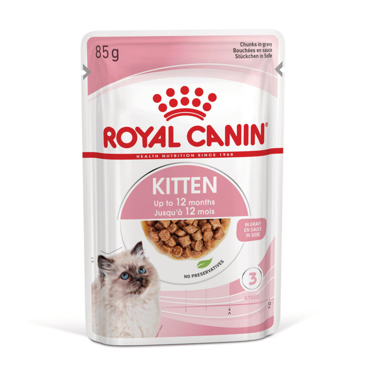 Royal Canin Kitten Sobres en Salsa para Gatitos hasta 12 meses 85 gr.