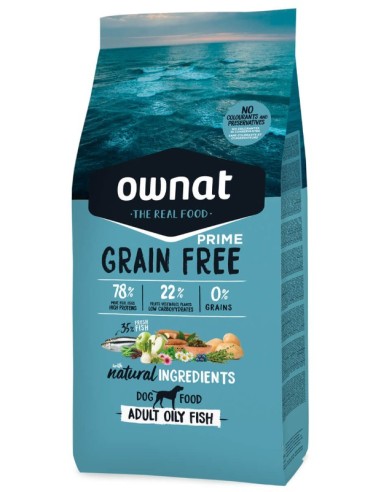 Ownat Grain Free Prime Adult Oily Fish 3Kg
