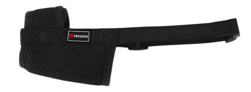Freedog Bozal Nylon Soft Negro XS