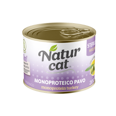 Naturcat Monoproteico Pavo 200gr