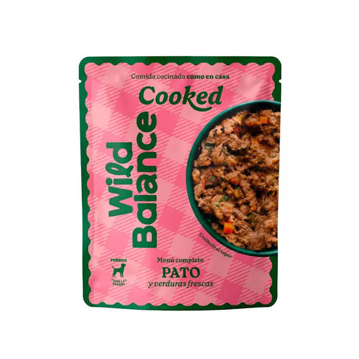 Wild Balance Sobres Comida Cocinada Pato