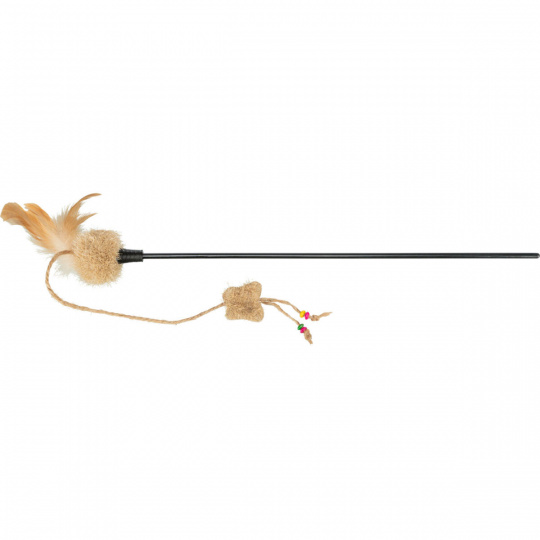 Varita Mariposa-Pelota con catnip 54cm / Trixie