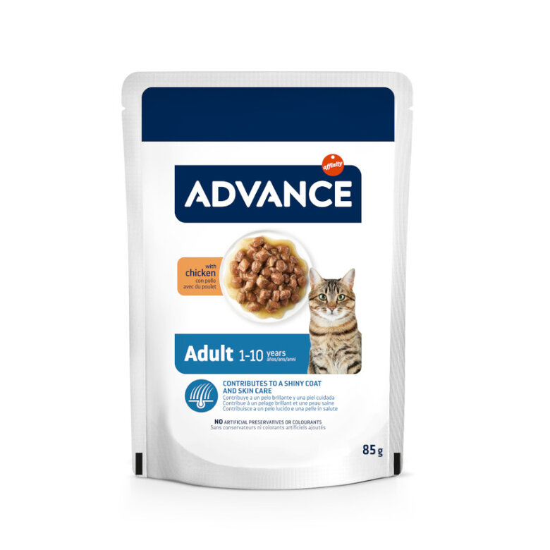 Advance Sobres de Pollo para Gatos Adultos 85 gr.