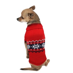Alpha Dog ICA Jersey de Invierno Rojo