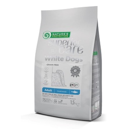 White Dogs Adult Light Mini Arenque 1.5Kg / Nature's Protection