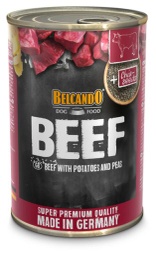 Lata ternera, papa y guisantes 400g / Belcando