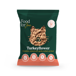 Food for Joe Turkeyflower cat pavo