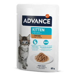 Kitten sobres pollo  85 gr. / Advance