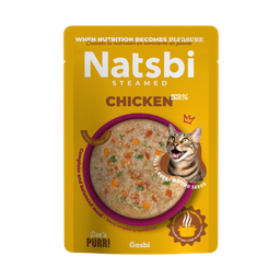 Natsbi Cat Steamed Chicken 80g