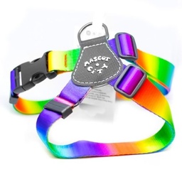 Petral nylon Safari Rainbow / Mascot City