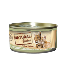Natural Greatness Pechuga de Pollo Kitten y Adulto 70gr